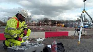 Balfour Beatty se beneficia de los drones en la autopista inteligente M6